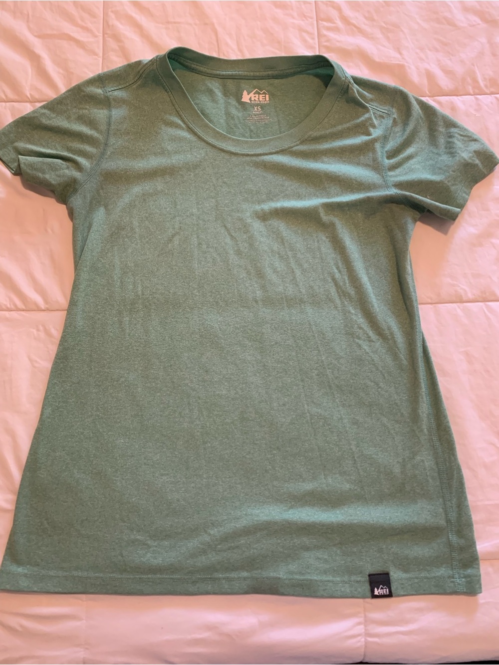 REI Women's Sage Green Short Sleeve Tee